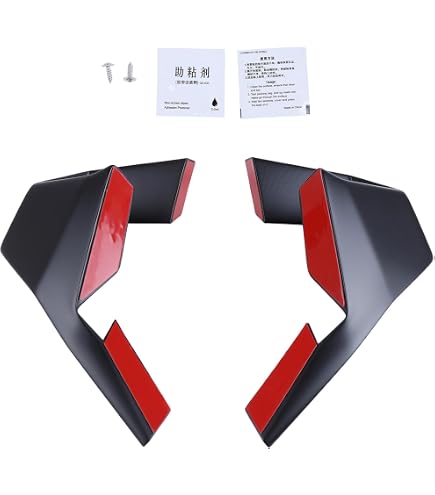 Amazon.com: Puig Downforce Race Side Spoilers Kawasaki ZX-10R/ ZX